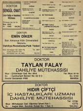 Manisa 1987 Meslek Reklam İlanı Efemera S-105 - 2