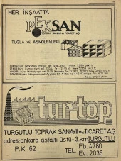 Manisa 1987 Meslek Reklam İlanı Efemera S-115 - 1