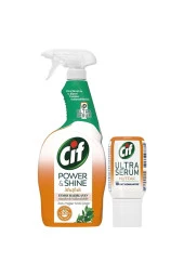 Cif Sprey Power Shine Mutfak 750ml Ultra Serum Mutfak 70ml - 1