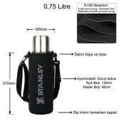 Stanley Neopren Termos Kılıfı ve Omuz Askısı 0.75 Lt Klasik & Adventure [Kulpsuz] - 2