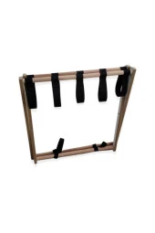 Prado Ahşap Tasarım Valizlik, Valiz Sehpası Bavulluk 5 Adet - 5