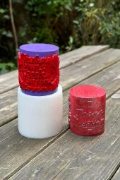 Öğretmenler Günü Silindir Silikon Mum Kalıbı thumbnail 2