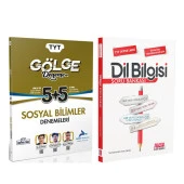 Paraf TYT Sosyal Bilimler Gölge Deneme ve AKM Dil Bilgisi Soru Bankası Seti 2 Kitap - 1