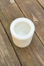 Kelebek Desenli Silindir Silikon Mum Kalıbı thumbnail 6