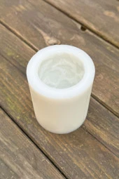 Kelebek Desenli Silindir Silikon Mum Kalıbı thumbnail 7