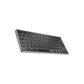 Everest KB-BT97 Siyah/Gri Bluetooth Ultra İnce+Şarjlı Q Mac/Win/Android/Ios Uyumlu Kablosuz klavye - 1