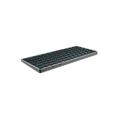 Everest KB-BT97 Siyah/Gri Bluetooth Ultra İnce+Şarjlı Q Mac/Win/Android/Ios Uyumlu Kablosuz klavye - 3