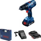 Bosch Professional GSR 180-LI 18 Volt 2 Ah Çift Akülü Delme/Vidalama - Çantalı - 4