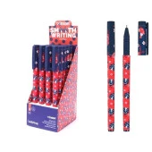 Maxx Jel Kalem Vinson Desenli 0.7 MM Mavi (20 Li Paket) - 1