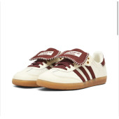 Adidas Samba x Wales Bonner White Burgundy thumbnail 1