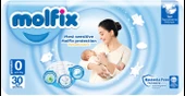 Molfix Bebek Bezi Ekonomik Beden:0 (0-3KG) Prematüre 180 Adet thumbnail 3