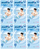 Molfix Bebek Bezi Ekonomik Beden:0 (0-3KG) Prematüre 180 Adet thumbnail 1