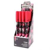 Maxx Jel Kalem Vinson Desenli 0.7 MM Mavi Jel Tükenmez Kalem (20 Li Paket) - 2