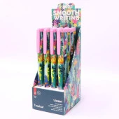 Maxx Jel Kalem Vinson Desenli 0.7 MM Mavi Jel Tükenmez Kalem (20 Li Paket) thumbnail 1