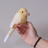 Amigurumi Örgü Oyuncak Kuş Kanarya - 2