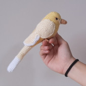 Amigurumi Örgü Oyuncak Kuş Kanarya - 3