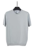 Dynamo Erkek Gri O Yaka T-Shirt 77810 - 2