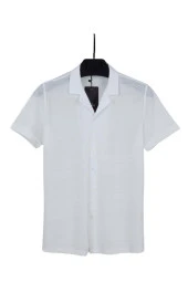 Dynamo Erkek Beyaz Kısa Kol Gömlek 9974 thumbnail 2