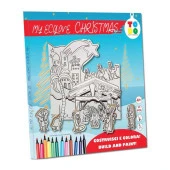 Todo yeni yıl kutlaması My Ecolove Kiti Kartonda Montaj Etmek Ve Renklendirmek 33 Parça thumbnail 2