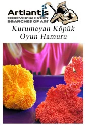 Köpük Hamur 5 Renk 5 Gr 1 Paket Kurumayan Köpük Oyun Hamuru Hafif Yumuşak Hamur Okul Öncesi Anasınıfı Kreş Etkinlikleri - 2