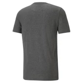Puma Essential Heather Tee Erkek Siyah Günlük Stil Tişört 58673601 thumbnail 5