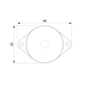 SANEL 6V-24V BUZZER KORNA (KESİK SESLİ) 85 dB SANEL SB888 - 7