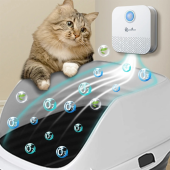 TechTic Akıllı Koku Giderici Kedi Tuvaleti Sterilizasyon Hava Temizleyici Evcil Hayvan Koku Önleyici - 3