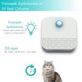 TechTic Akıllı Koku Giderici Kedi Tuvaleti Sterilizasyon Hava Temizleyici Evcil Hayvan Koku Önleyici - 9