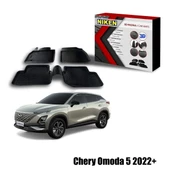 Chery Omoda 5 Havuzlu 3D Paspas Niken Siyah 2022+ sonrası uyumlu - 1
