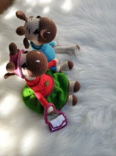 Aşık Zürbikler Amigurumi Organik Oyuncak - 3