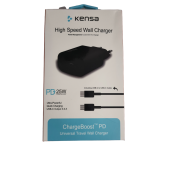 KENSA 3.0A 25W TYPE-C ŞARJ BAŞLIĞI HIZLI ŞARJ QUİCK ŞARJ ÖZELLİKLİ ŞARJ ALETİ ADAPTÖRÜ + KABLO SETİ - 6