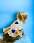 Navy Creamy Tütülü Köpek Elbisesi,  Kıyafeti Tutu - 5