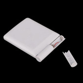 TechTic Katlanır Mini Işıklı Makyaj Aynası Cep Çanta Aynası 8 LED Pilli(23A 12V Pil Dahildir) Pembe - 7