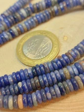 Sodalit Taşı Rondela Kesim 6x1.5mm Dizi (49408) thumbnail 2