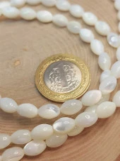 Sedef Taşı Arpa Kesim 5.5x8.5mm Dizi (49416) thumbnail 2