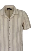 Erkek Pamuklu Yazlık Kısa Kol Gömlek 9626 BGL-ST03737 thumbnail 4
