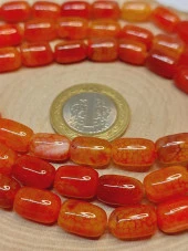 Akik Taşı Kapsül Kesim 8x12mm Dizi (49438) thumbnail 2