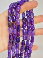 Akik Taşı Kapsül Kesim 8x12mm Dizi (49440) thumbnail 1