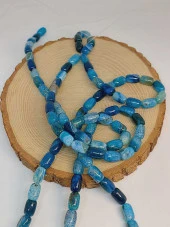 Akik Taşı Kapsül Kesim 8x12mm Dizi (49442) thumbnail 3