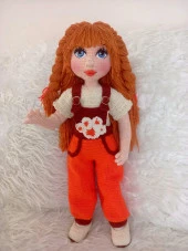 Aren Bebek Amigurumi Organik Oyuncak thumbnail 1