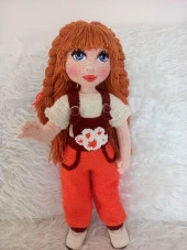 Aren Bebek Amigurumi Organik Oyuncak thumbnail 2