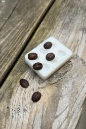 Kahve Çekirdeği Altılı Silikon Mum Kalıbı thumbnail 3