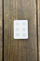 Kahve Çekirdeği Altılı Silikon Mum Kalıbı thumbnail 5