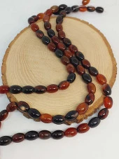 Akik Taşı Arpa Kesim 10x13.5mm Dizi (49448) thumbnail 3