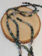 Akik Taşı Arpa Kesim 8x12mm Dizi (49450) thumbnail 3