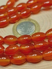 Akik Taşı Arpa Kesim 8x12mm Dizi (49460) thumbnail 2