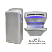 Rulopak Gümüş Renk Elektrikli Kule Tipi Dikey El Kurutma Makinesi - 2