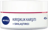 NIVEA + Krem Yaş 45+ (50ml),Yaşa Özel Yüz Bakım Kremi,Kayısı Çekirdeği ve Shea Yağı ile Yoğun Cilt B - 4