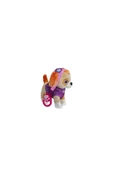 Paw Patrol SKYE Köpek Yürüyen, Havlayan Müzikli Tasmalı Kumandalı Peluş Oyuncak - 4