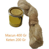 Keten ve Macun Seti Doğalgaz Macunu ve Tesisat Keteni - 1